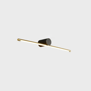 Black Modern Cylinder Wall-Mount LED Vanity Light Zawala Image - 7
