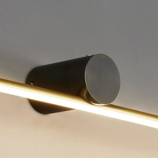 Black Modern Cylinder Wall-Mount LED Vanity Light Zawala Image - 9