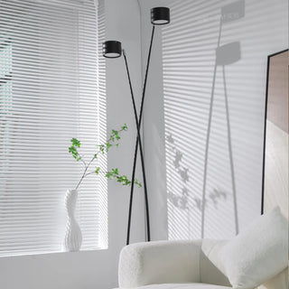 Modern Adjustable Davide Groppi Sampei Floor Lamp Zawala Image - 4