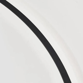 Modern Living Room Black Dome and Arc Floor Lamp Zawala Image - 10