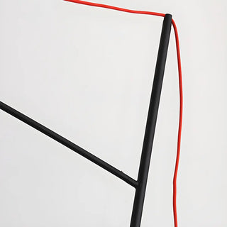 Minimalist Black Drum Metal Modern LED Floor Lamp Zawala Image - 8