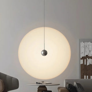 Modern Living Room Clear Glass Globe Pendant Light Zawala Image - 4