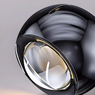 Modern Living Room Clear Glass Globe Pendant Light Zawala Image - 9