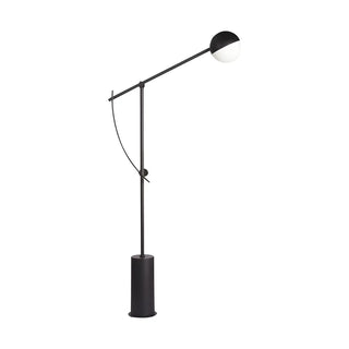 Adjustable Black Globe Modern Balance Floor Lamp Zawala Image - 10