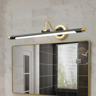 Black  Cylinder Modern Wall-Mounted Vanity Lights Zawala Image - 2
