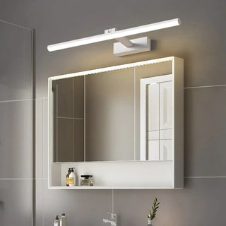 Rectangular Modern Black LED Bathroom Vanity Light Zawala Image - 2