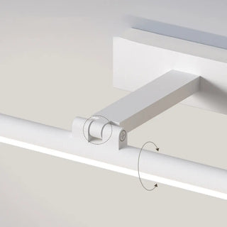 Rectangular Modern Black LED Bathroom Vanity Light Zawala Image - 8