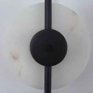 ZOWALA - Geometric Black Metal LED Wall Light Image - 7