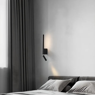 Sleek Adjustable Aluminium Linear Reading Wall Light Zawala Image - 1