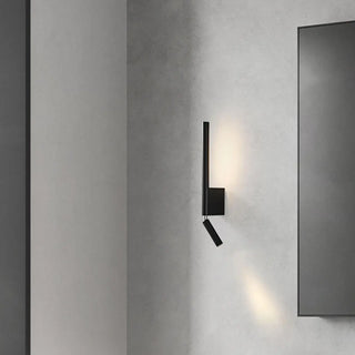Sleek Adjustable Aluminium Linear Reading Wall Light Zawala Image - 4
