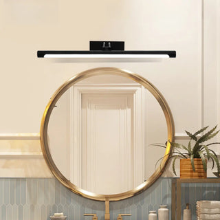 ZOWALA - Adjustable Black Linear Bathroom Vanity Mirror Light Image - 1