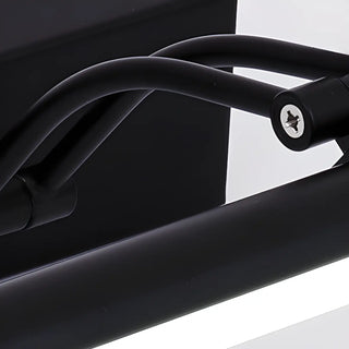 ZOWALA - Adjustable Black Linear Bathroom Vanity Mirror Light Image - 6