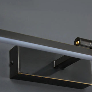 Modern Black Rectangular LED Bathroom Vanity Light  Zawala Image - 12