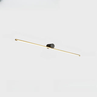 Modern Black Rectangular LED Bathroom Vanity Light  Zawala Image - 8