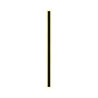 Modern Linear Black Metal External LED Wall Sconces Zawala Image - 5