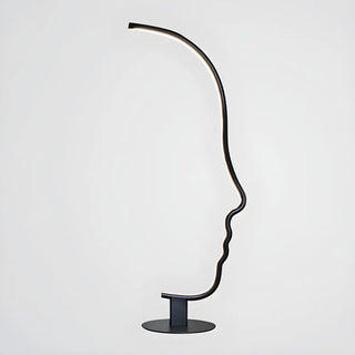 Creative Living Room Abstract Face LED Floor Lamp Zawala Image - 13
