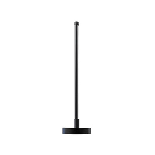 Stylish Black Linear Candle Cordless Metal Table Lamp Zawala Image - 5