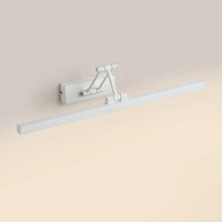 Modern Black Rectangular Integrated LED Vanity Light Zawala Image - 13