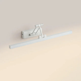 Modern Black Rectangular Integrated LED Vanity Light Zawala Image - 8