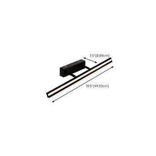 Black Linear Modern Wall Mount Bathroom Vanity Light Zowala Image - 19