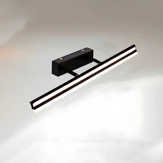 Black Linear Modern Wall Mount Bathroom Vanity Light Zowala Image - 4