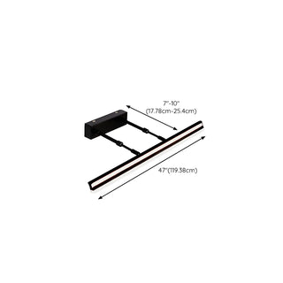 Black Linear Modern Wall Mount Bathroom Vanity Light Zowala Image - 41