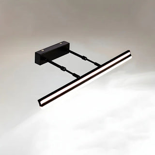 Black Linear Modern Wall Mount Bathroom Vanity Light Zowala Image - 6