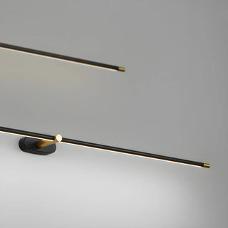Bathroom Nordic Modern Long Strip Mirror Vanity Light Zawala Image - 12