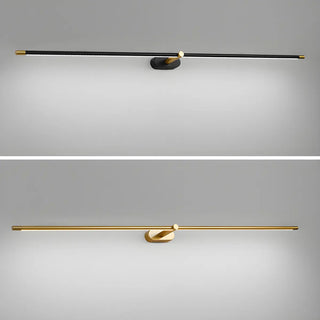 Bathroom Nordic Modern Long Strip Mirror Vanity Light Zawala Image - 7