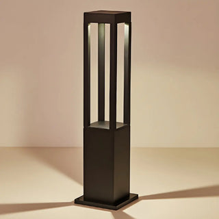 Creative Rectangular Frame Metal Outdoor Path Lamp Zawala Image - 11