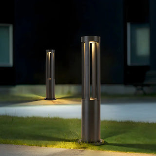 Creative Rectangular Frame Metal Outdoor Path Lamp Zawala Image - 17