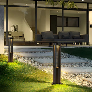 Creative Rectangular Frame Metal Outdoor Path Lamp Zawala Image - 18