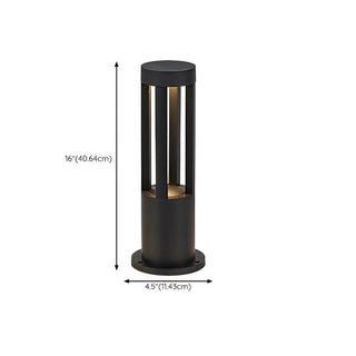 Creative Rectangular Frame Metal Outdoor Path Lamp Zawala Image - 22