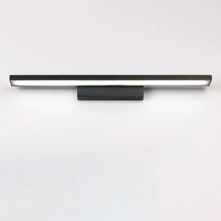 Trendy Black Rectangular Metal Bathroom Vanity Light Zowala Image - 8