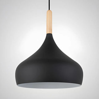 ZOWALA - Modern Metal Onion Teardrop Dining Room Pendant Light Image - 3