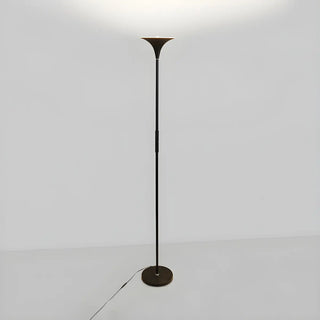 ZOWALA - Modern Black Metal Torchiere Lamp Image - 10