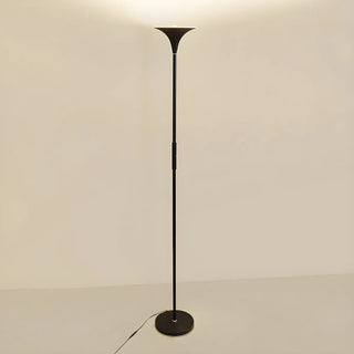 ZOWALA - Modern Black Metal Torchiere Lamp Image - 11