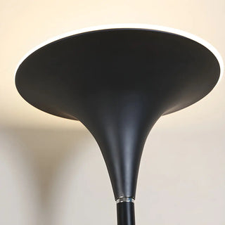 ZOWALA - Modern Black Metal Torchiere Lamp Image - 20