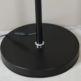 ZOWALA - Modern Black Metal Torchiere Lamp Image - 21