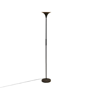 ZOWALA - Modern Black Metal Torchiere Lamp Image - 22