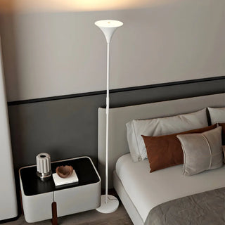 ZOWALA - Modern Black Metal Torchiere Lamp Image - 5