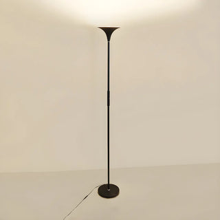 ZOWALA - Modern Black Metal Torchiere Lamp Image - 9