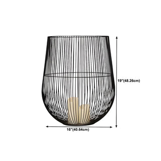 ZOWALA - Modern Black Metal Floor Lamp Image - 17