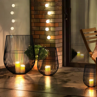ZOWALA - Modern Black Metal Floor Lamp Image - 5