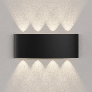 Waterproof Modern Rectangle External Up Down Wall Lamp Zawala Image - 11