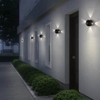 Waterproof Modern Rectangle External Up Down Wall Lamp Zawala Image - 5