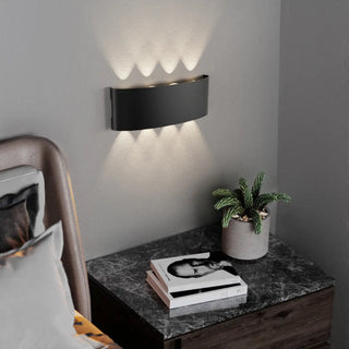 Waterproof Modern Rectangle External Up Down Wall Lamp Zawala Image - 8