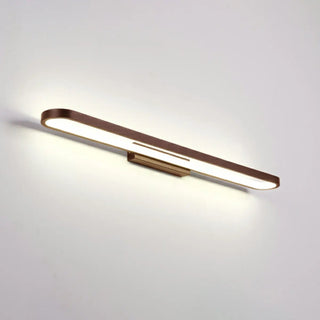 Modern Oval Black Metal and Acrylic Vanity Light Zawala Image - 9