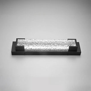Trendy Geometric Steel Outdoor LED Wall Light Black Zawala Image - 5