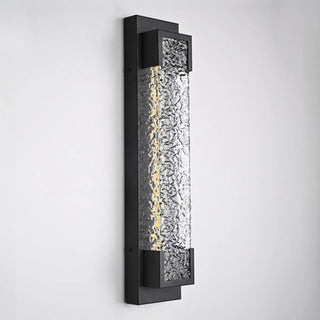 Trendy Geometric Steel Outdoor LED Wall Light Black Zawala Image - 9